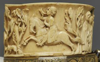 Hunting horn (oliphant) (Detail 1)