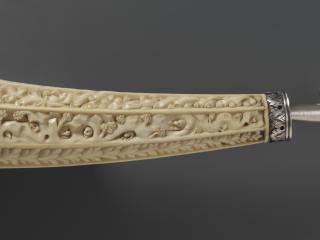 Hunting horn (oliphant) (Detail, side 1)