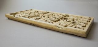 Diptych, 3 registers, 5 arches across (frise d'arcatures) (Side)