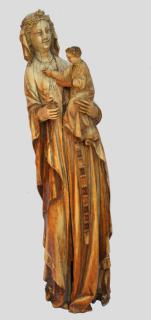 Statuette; also known as 'Madonna del Fiore' or 'Madonna di Lugnano' (Front)