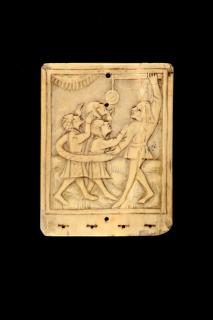 Panel, 1 register (fragment of a casket?; coffret) (Front)