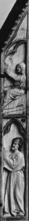 Gabled polyptych (tabernacle; colonnettes)