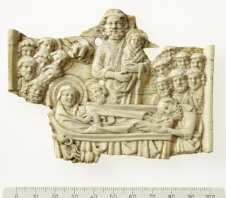 Panel, 1 register (plaquette; fragment) (Front)