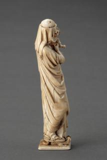 Statuette; known as the Timbal Virgin (Vierge Timbal) (Side)
