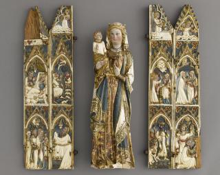 Gabled polyptych (tabernacle) (Front)