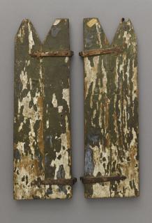 Gabled polyptych (tabernacle) (Back)