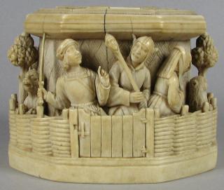 Base for a statuette (Side)