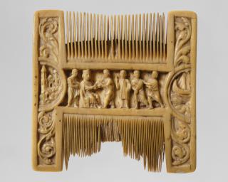 Liturgical comb (peigne double) (Side 1)