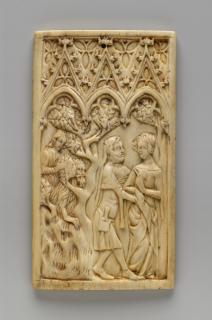 Writing tablet (tablettes à écrire), 1 register, 3 arches across (plaquette, frise d'arcatures) (Front)