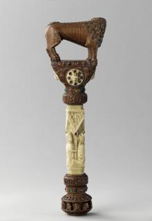 Pastoral staff or crozier; known as Tau Soltykoff (Back)