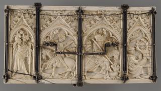 Casket (coffret; frise d'arcatures) (Lid)