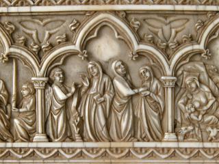 Comb (peigne double; colonnettes) (Detail, side 1)