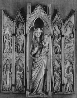 Gabled polyptych (tabernacle) (Front)