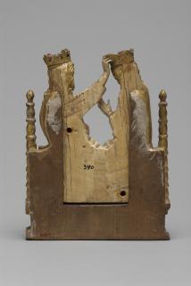 Gabled triptych, 3 registers (Back)