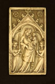 Panel, 1 register, 1 arch across (plaquette) (Front)