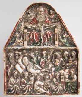 Gabled panel, 2 registers (Front)