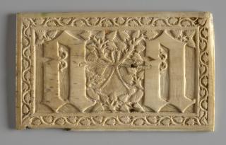 Panel, fragment of a casket (coffret), 1 register (Front)