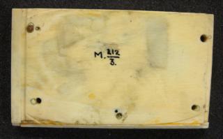 Panels (fragment of a casket; coffret) (Back, panel 3)