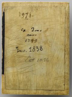 Writing tablets, 1 register, 3 arches across (tablette à écrire; plaquette; frise d'arcatures) (Back)