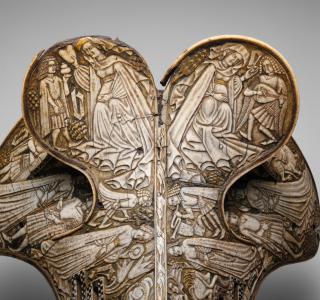 Saddle (selle); so-called Trivulzio saddle (Detail, top)