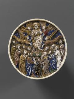Partially openwork medallion (médaillon ajouré) (Front)