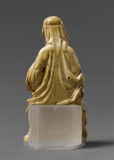 Statuette; known as the Marcigny Virgin and Child (Vierge de Marcigny) (Back)