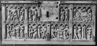 Casket (coffret; frises d'arcatures) (Body, front)
