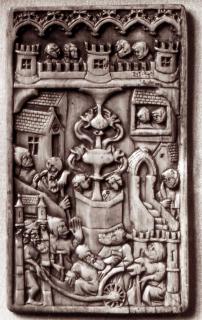 Writing tablet, 1 register, 6 arches across (plaquette; frise d'arcatures; tablette à écrire) (Front)