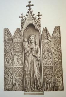 Gabled polyptych (tabernacle) (Front)