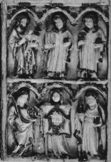 Diptych, 2 registers, 3 arches across (frise d'arcatures) (Wing, right)