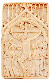 Panel, 1 register, 1 arch across (plaquette) (Front)