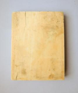 Diptych, 1 register, 3 arches across (plaquettes; frise d'arcatures) (Back)