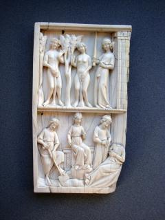 Wing, left (fragment of a diptych), 2 registers (Front)