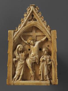 Gabled pax, 1 register, 1 arch across (baiser de paix) (Front)