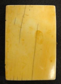 Diptych, 1 register, 3 arches across (plaquettes; frise d'arcatures) (Back, left wing)