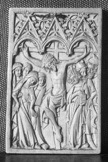 Double-sided panel, 1 register, 3 arches across (frise d'arcature) (Side 1)