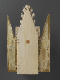 Gabled triptych (Open, back)