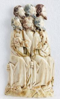 Relief (fragment of a tabernacle or altarpiece; appliqué) (Front)