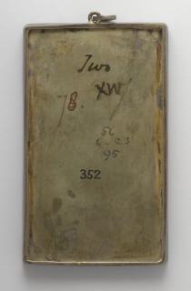 Writing tablets, 1 register, 3 arches across (plaquette; frise d'arcatures; tablettes à écrire) (Back)