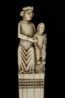 Hair parter (gravoir) (Front, detail)