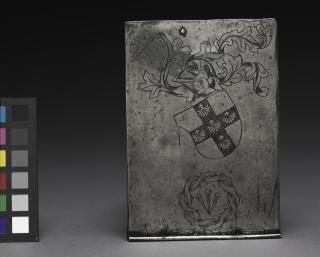 Panel, 1 register (plaquette) (Back)