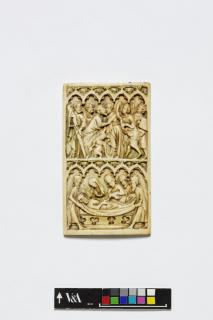 Writing tablet, 2 registers, 5 arches across (frise d'arcatures; tablette à écrire) (Front)