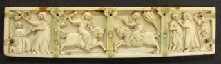 Panels (fragment of a casket; coffret) (Front, panel 1)