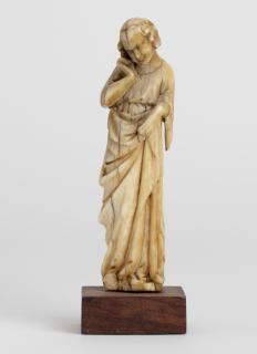 Statuette (formerly part of a group for a tabernacle or altarpiece) (Front)