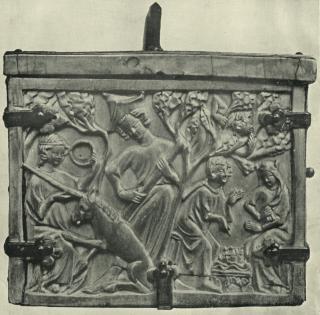 Casket (coffret) (End, left)