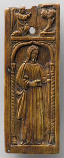 Panel, 2 registers, 1 arch across (colonnettes) (Front)