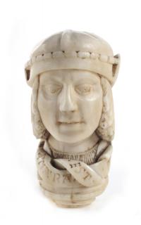 Rosary bead, 2 faces (chapelet) (Side 1)