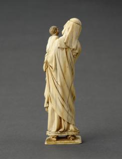 Statuette; known as the Timbal Virgin (Vierge Timbal) (Back)