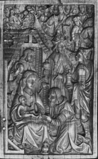 Diptych, 1 register (plaquettes) (Wing, right)