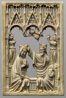 Openwork panel, 1 register, 3 arches across (plaquette ajourée; frise d'arcatures) (Front)